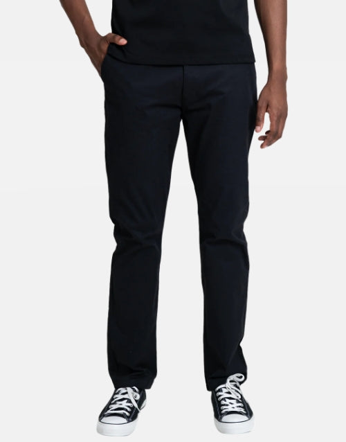 Klevas Stretch Black Classic Chino