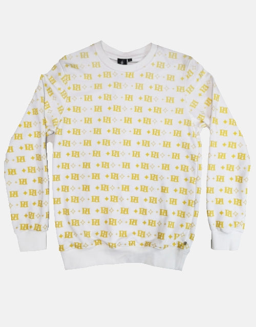 Pure Premium White Ortega Sweater