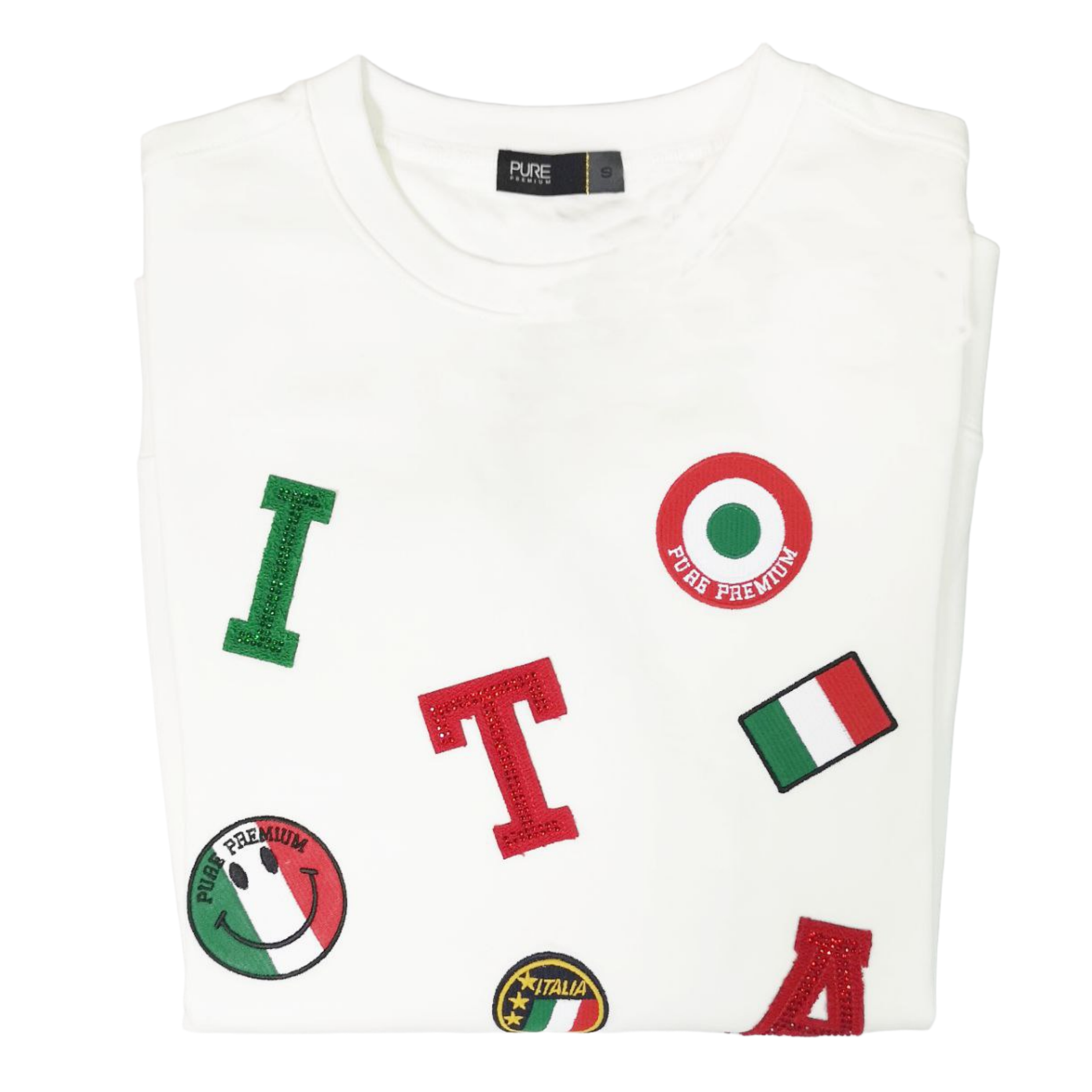 PURE PREMIUM Brescia White Sweater