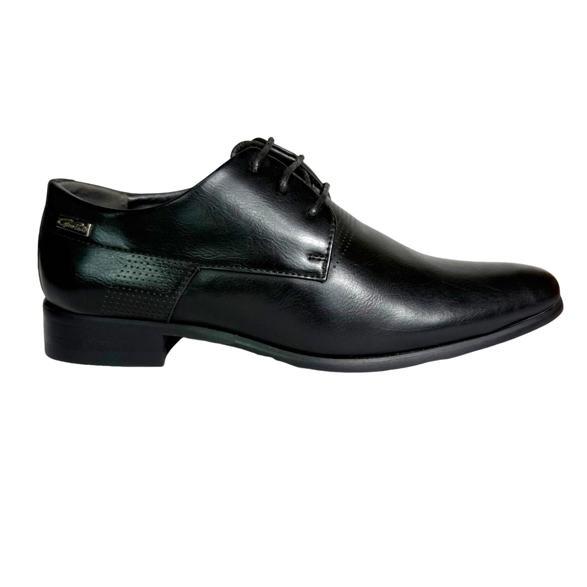 GINO PAOLI Youths Black Lace Up