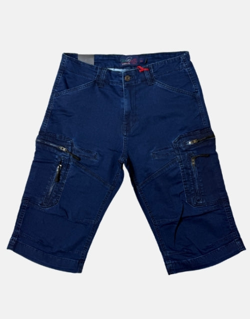 Balacotti Indigo Knitted Cargo Short