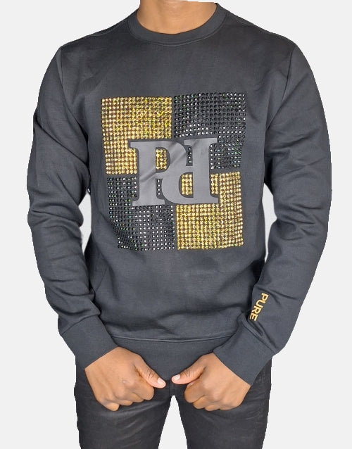 PURE PREMIUM Bobbio Black Sweater