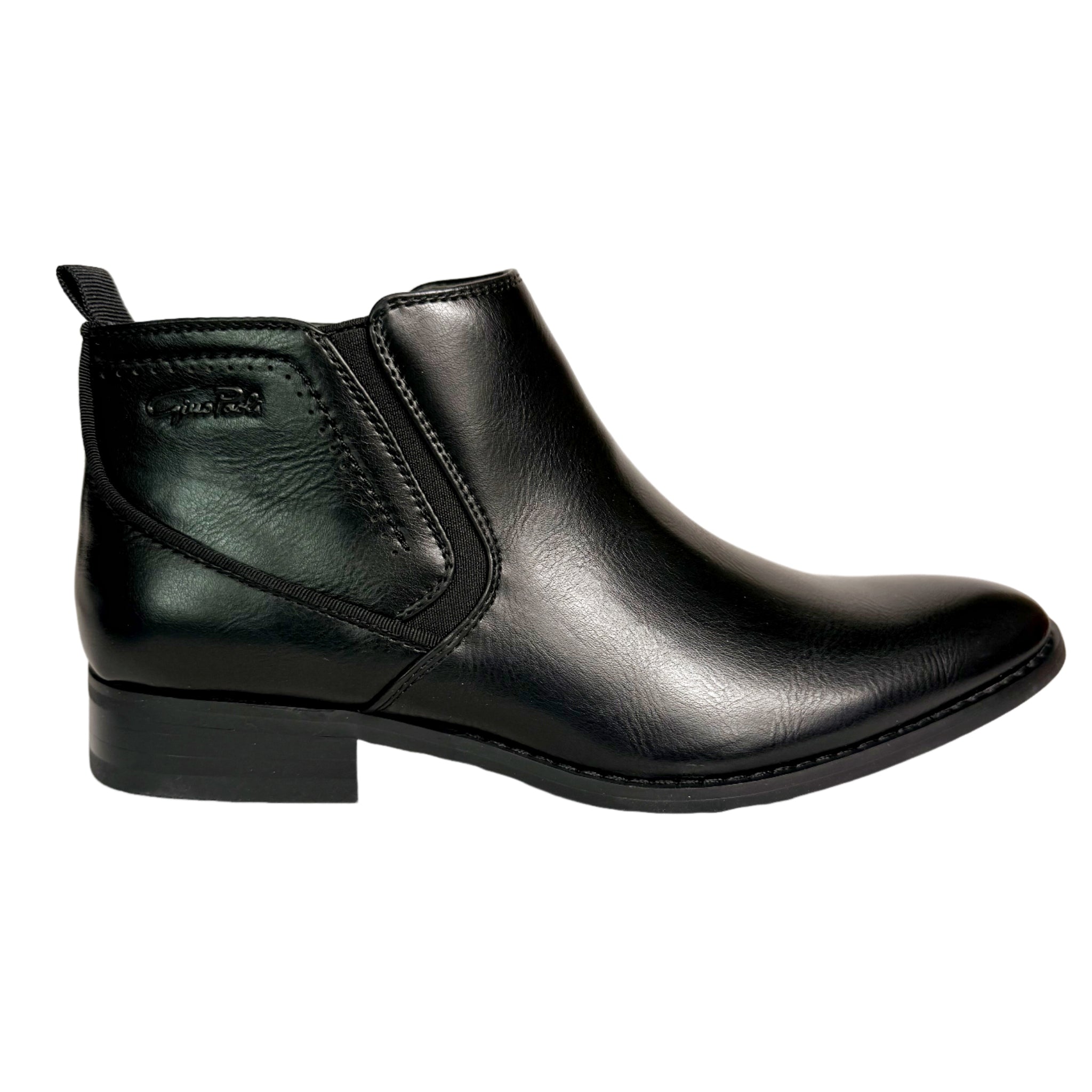 GINO PAOLI Black Mens  Zip Boot