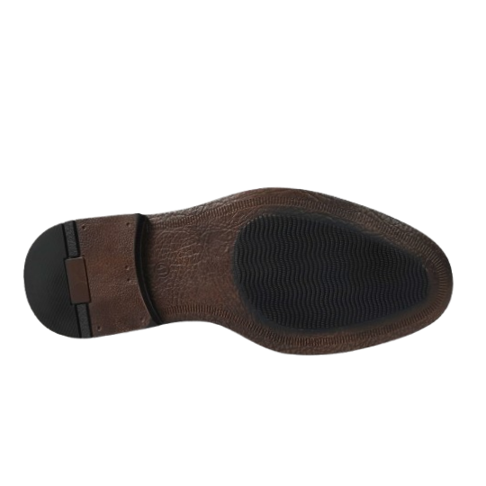 BRONX Leather Jump Choc Brown Diesel Shoe