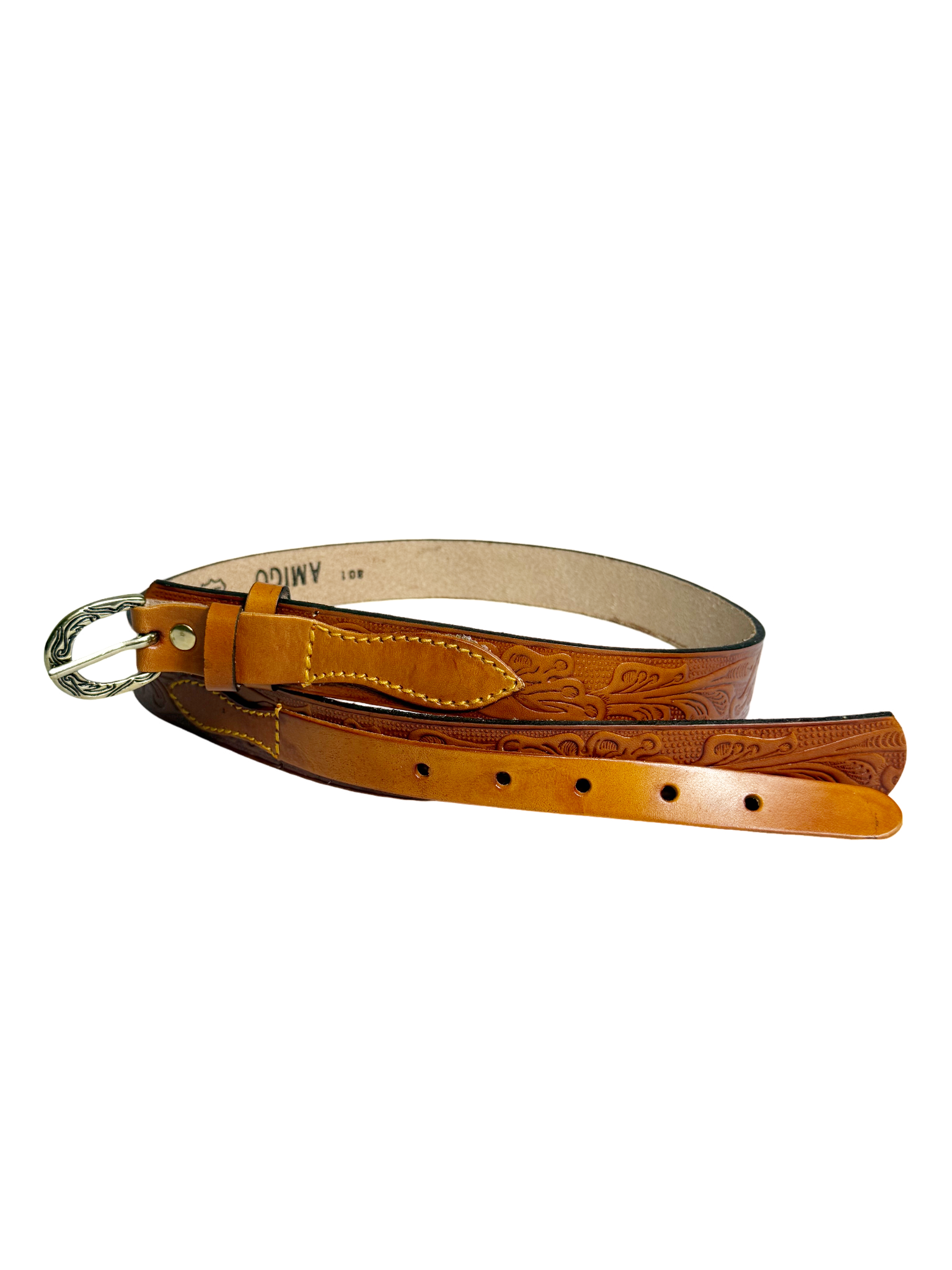 Tan Amigo Acorn Horse Belt