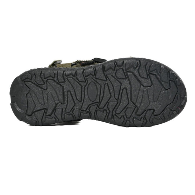 Bronx Brooklyn Casual Olive Velcro Sandal