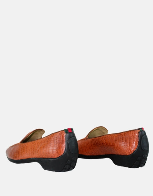 RM x MMS CROC Italian LEATHER RUST