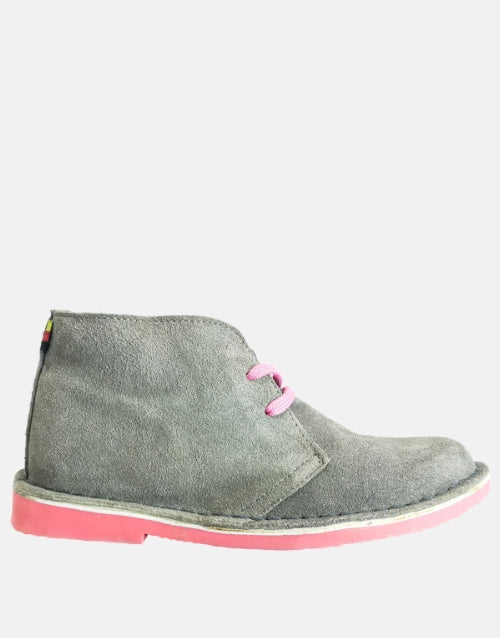 Desert Vellie Suede Grey Boot