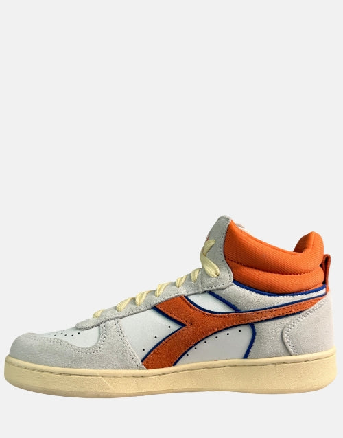 DIADORA Leather Magic Basket Denim Mid HI Sneaker