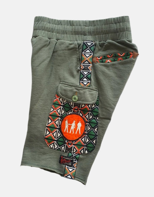 Magents Olive Shorts