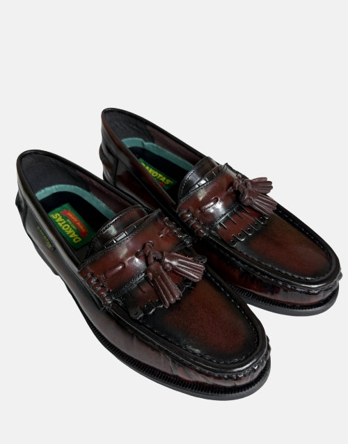 Dakotas Tassel Burgundy Moccasin
