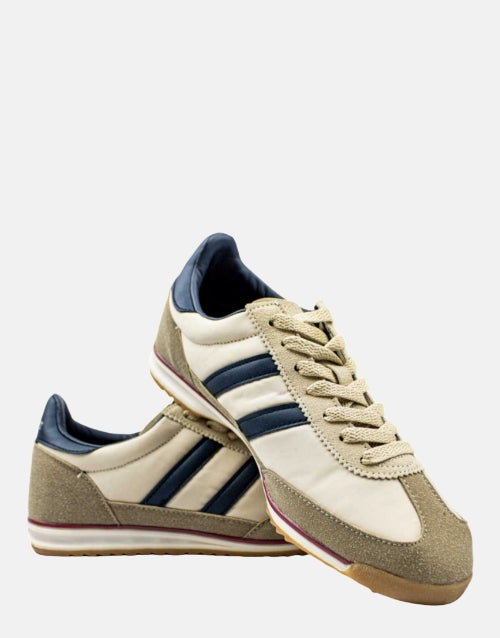 Urbanart Suede Khaki Blue Sneaker