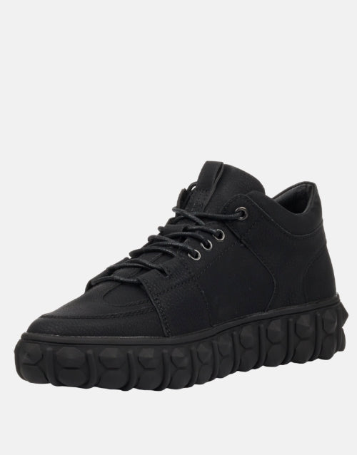 Mazerata Pigale Black Mid Boot