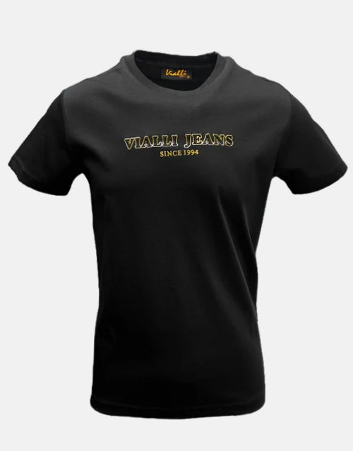Vialli Ibust Black Gold T-Shirt