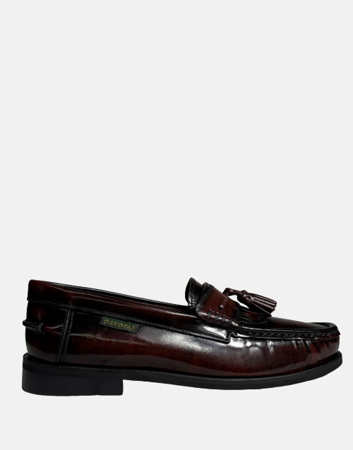 Dakotas Tassel Burgundy Moccasin