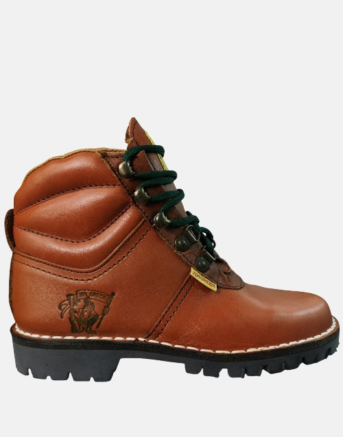 Jim Green Leather Highlander Boots Tan