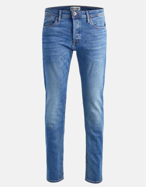 JACK & JONES Blue Denim Slim Fit Jeans