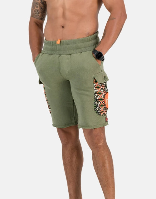 Magents Olive Shorts