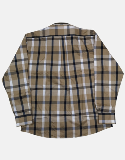 Aero Cable Stone Check Shirt