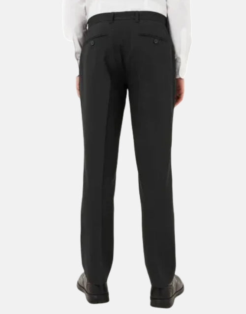 VIYELLA Wool Touch WINDSOR BLACK Trouser