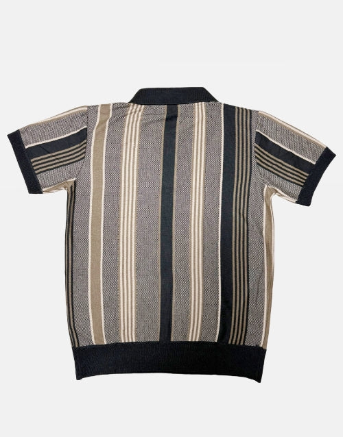 Klevas Black Strada Knitwear Golfer