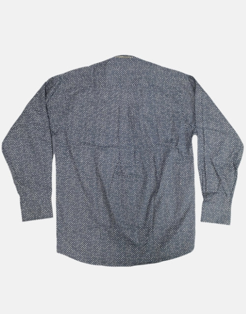 Aero LS Navy Block Shirt