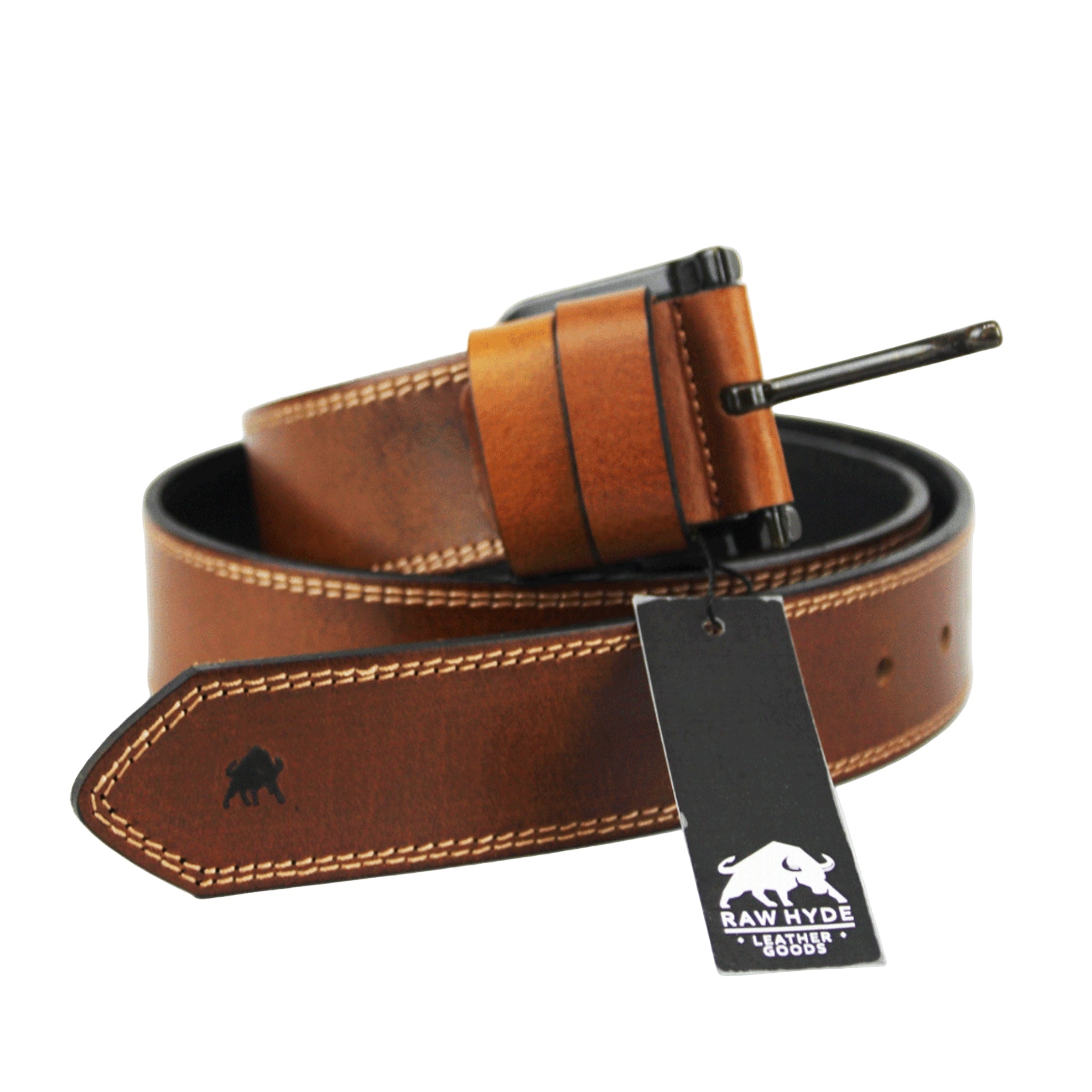 RAW Hyde Leather TAN BELT
