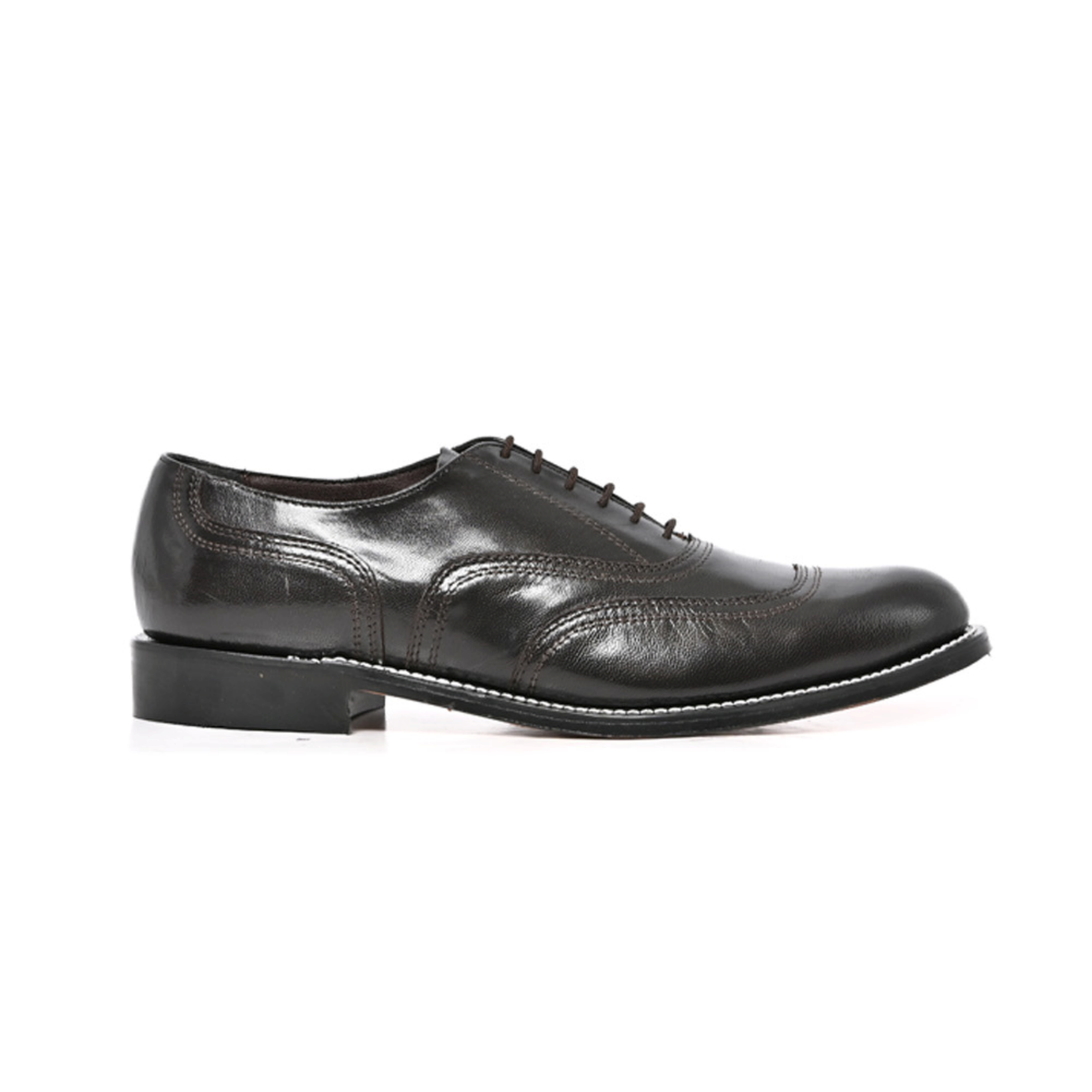 Barker, Mens Leather Kevin, Formal Black