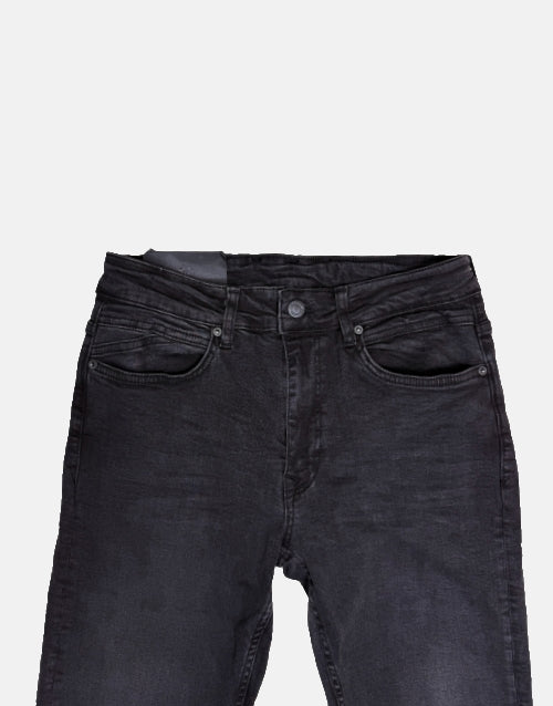 Pure Premium Stretch Black Skinny Denim Jeans