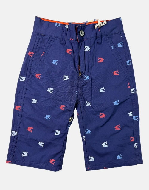 Klevas JNR Navy Shorts