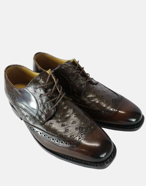 Johnston & Murphy Walnut Welt Shoe