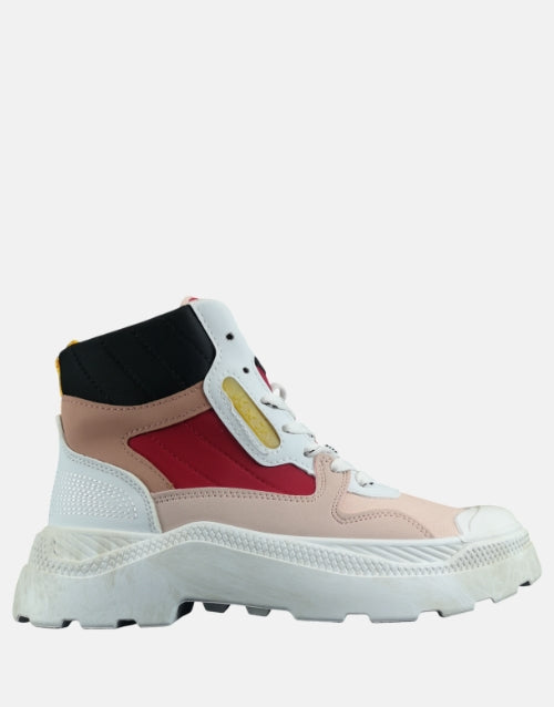 K Star 7 Ladies Palladium Sneaker Pink Red