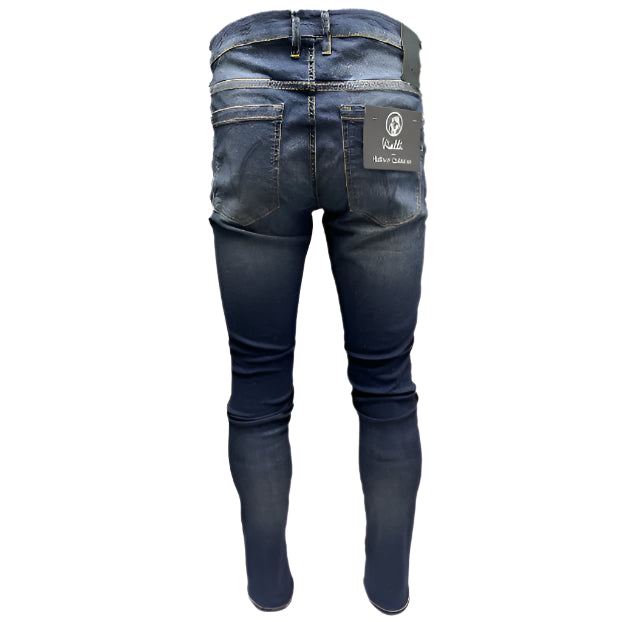 Vialli Iclipso Denim Blue Skinny Jeans