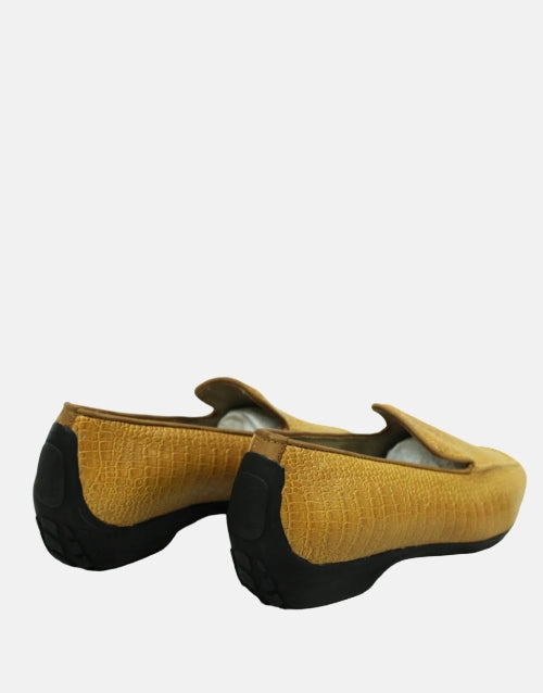 RM x MMS CROC LEATHER Mustard