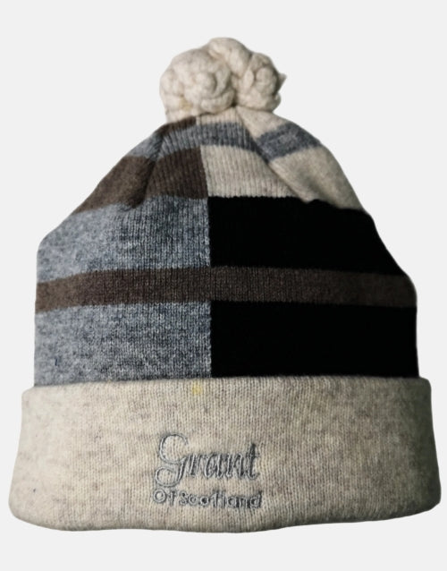 Grant of Scotland Oat Black Beanie