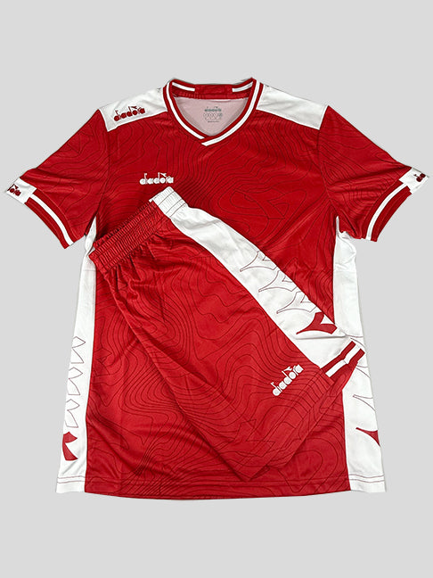 Diadora Maestro Soccer Kit Red/White