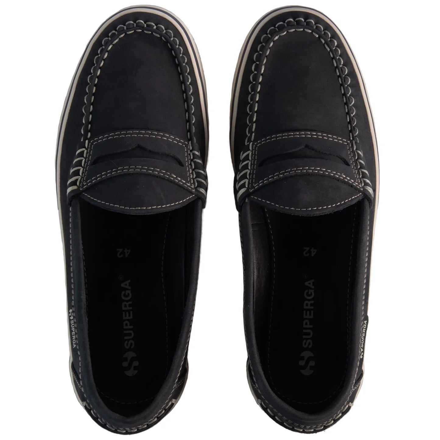 SUPERGA Matchbox Deep Blue Lake Moccasin