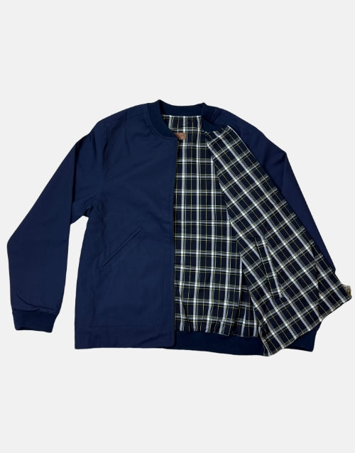 London Fog Reversible Blouson Navy Jacket