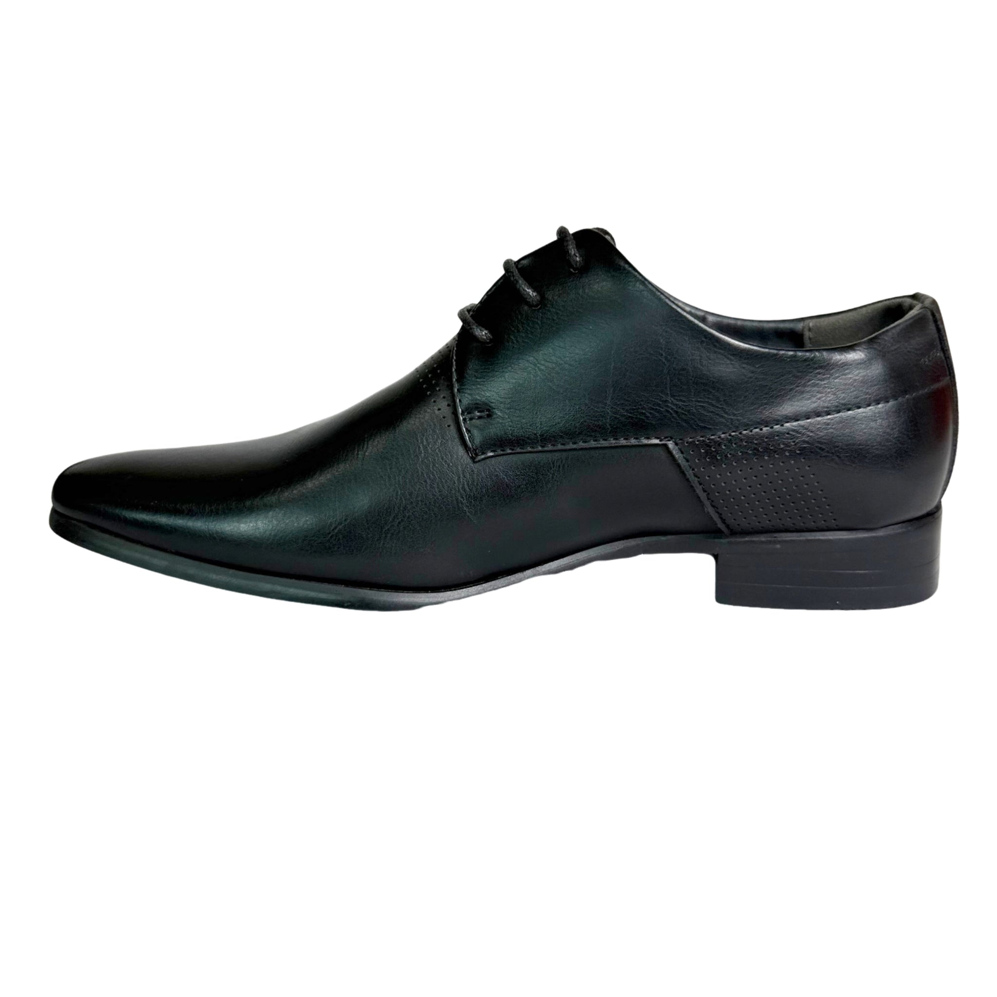 GINO PAOLI Youths Black Lace Up