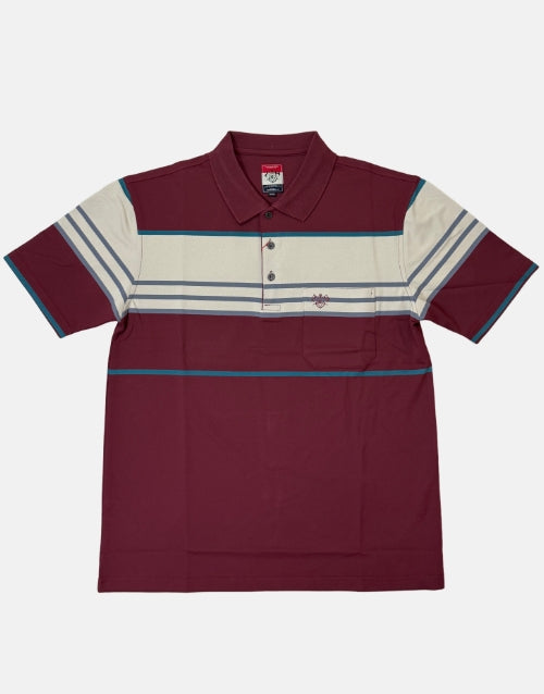 KG Burgundy Cream Golfer