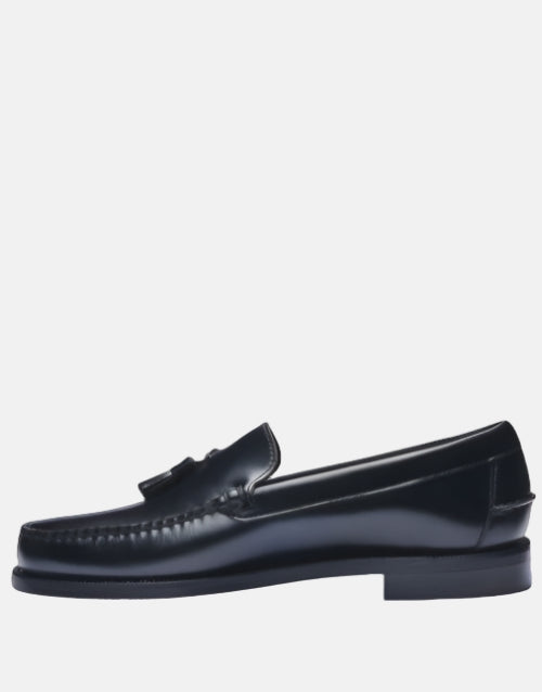 Sebago Leather Bass Classic Will Black Mocassin