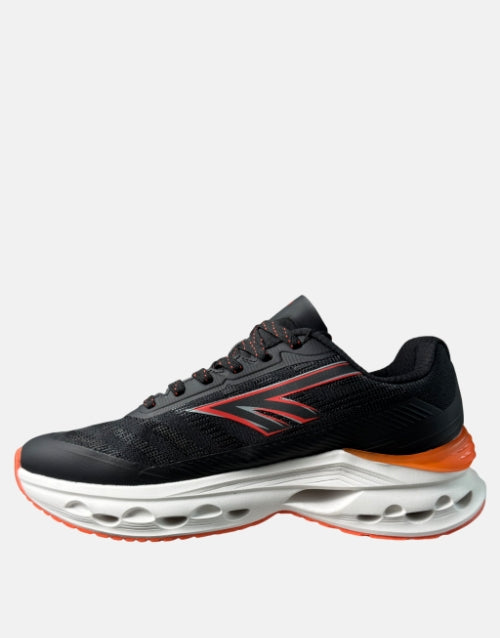 Hi‑Tec Stelio Black/Orange Trainer Sneaker
