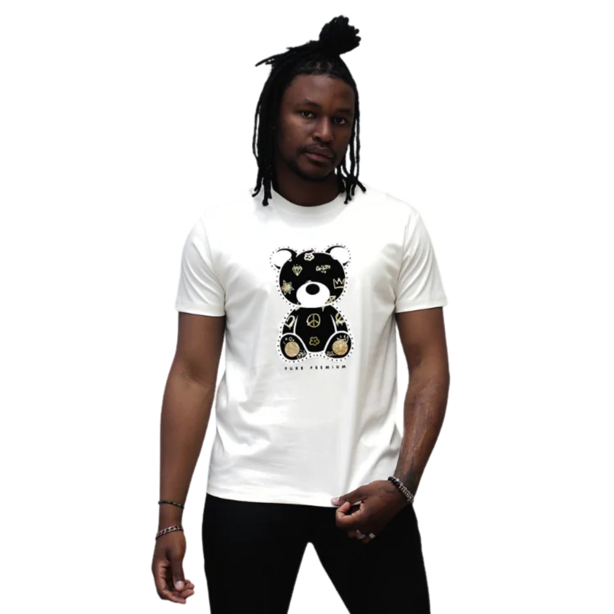 Pure Premium Santoro Ecru T Shirt