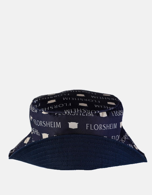 Florsheim Reversible Navy Blue Sporty Bucket Hat
