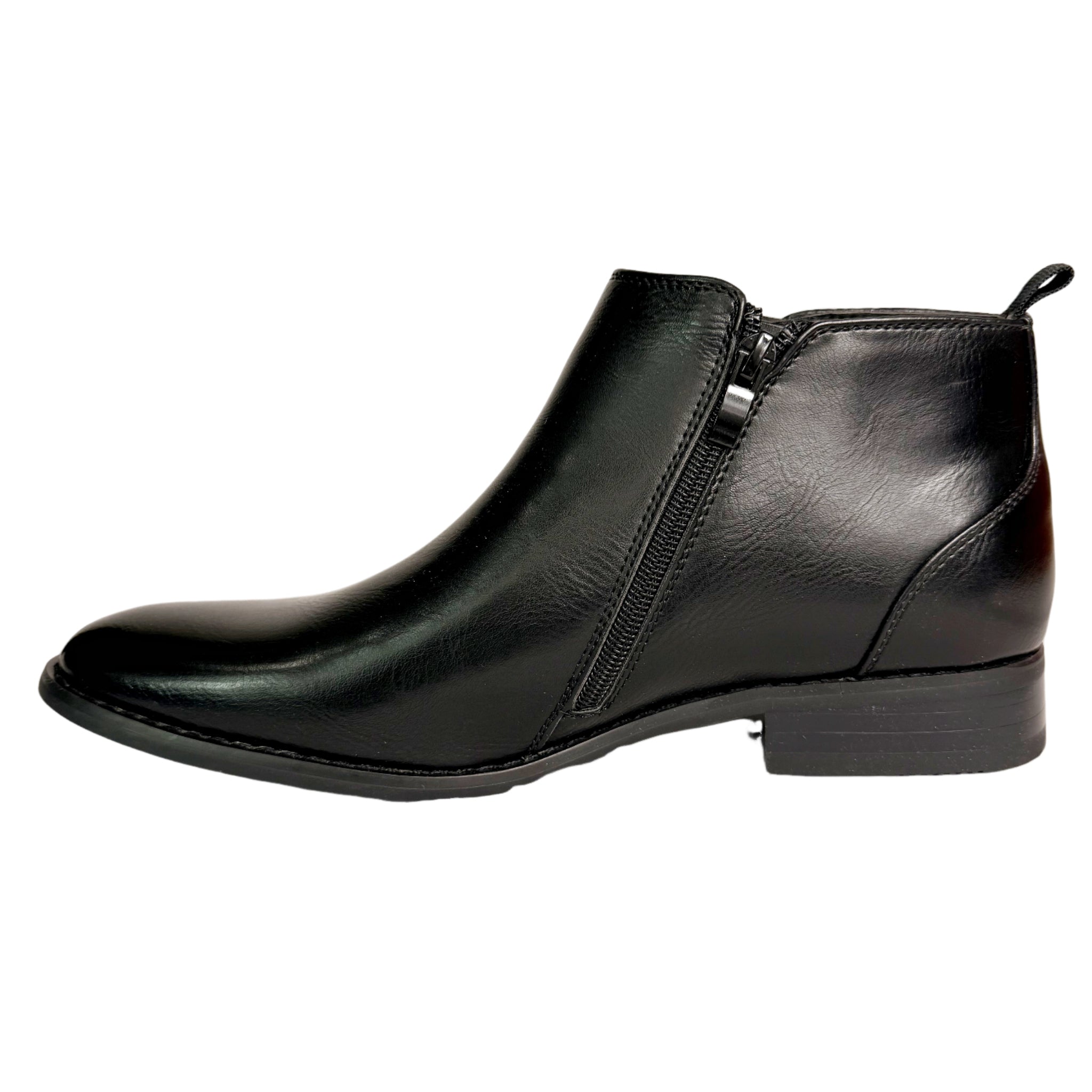 GINO PAOLI Black Mens  Zip Boot