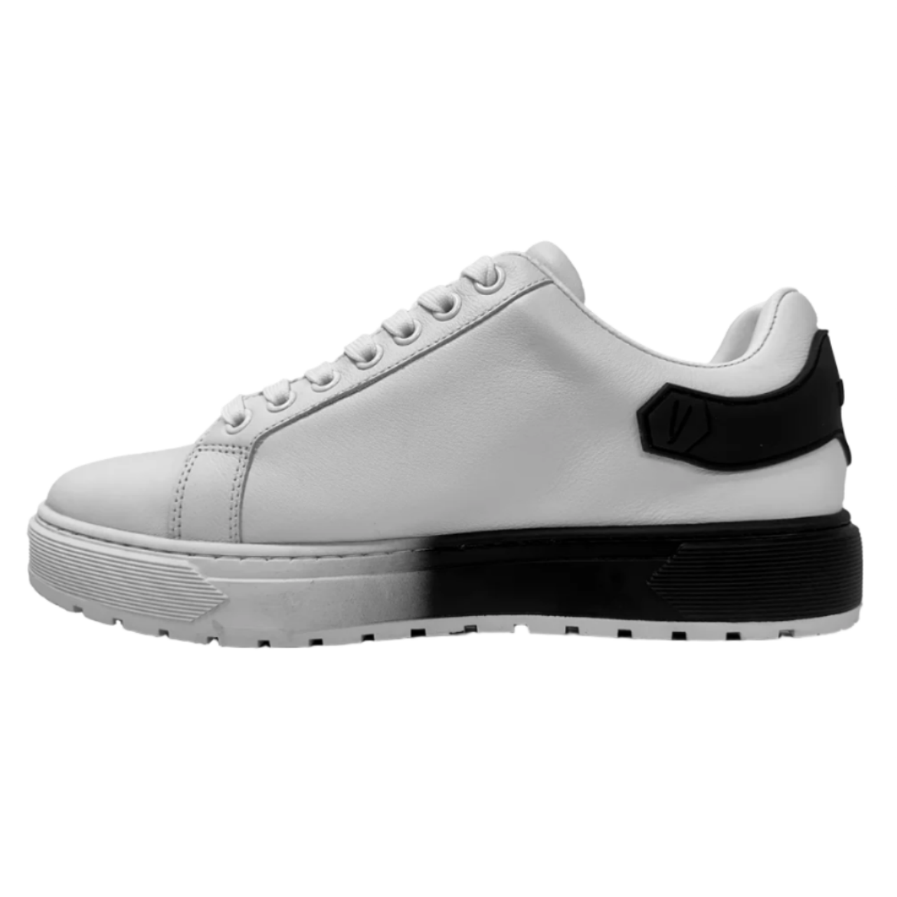 Vialli Leather White Bonucci Italian Sneaker