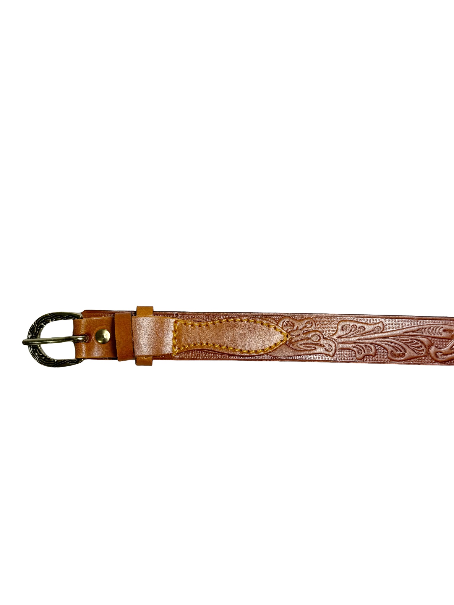 Tan Amigo Acorn Horse Belt