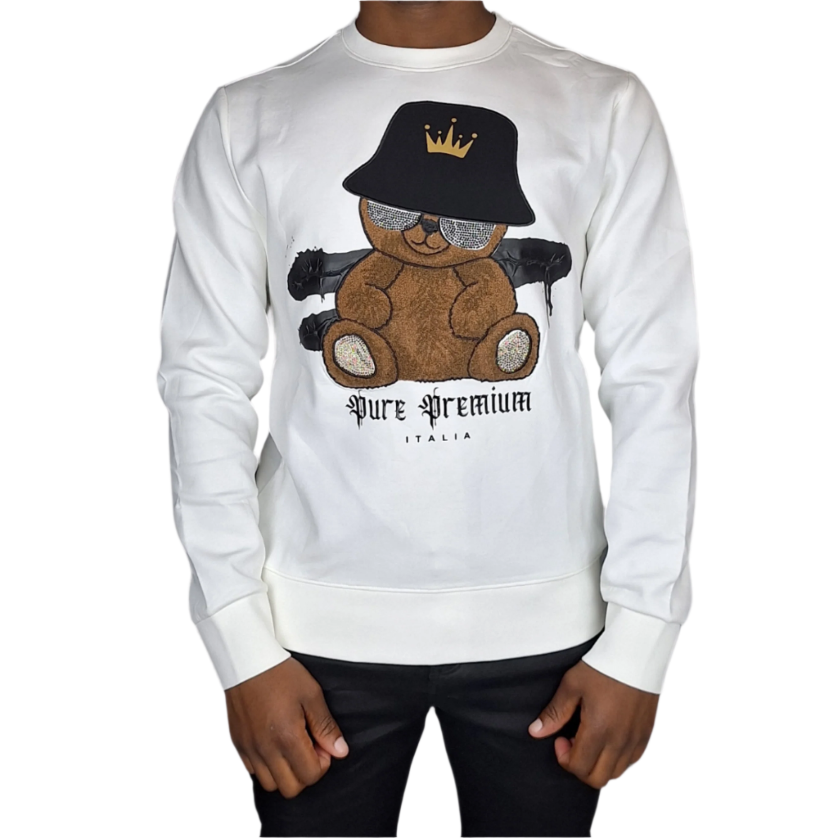 PURE PREMIUM Namek White Sweater