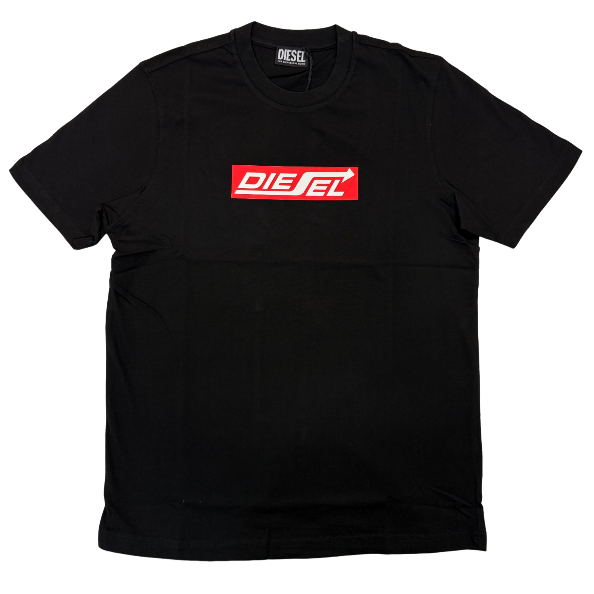 Diesel Bold Black Logo T-Shirt