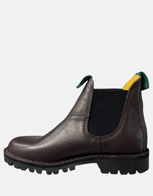 Jim Green Leather Brown Chelsea Stock Man Boot
